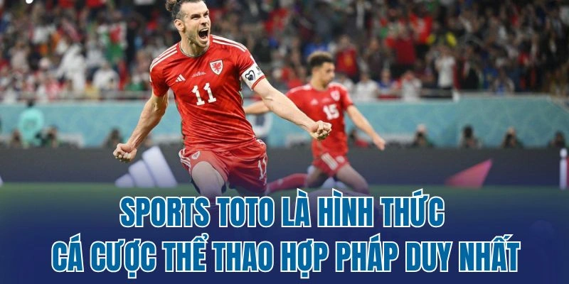 Sports Toto là hình thức cá cược thể thao hợp pháp duy nhất
