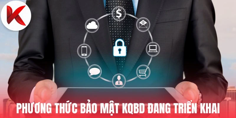 Phương thức bảo mật KQBD đang triển khai 