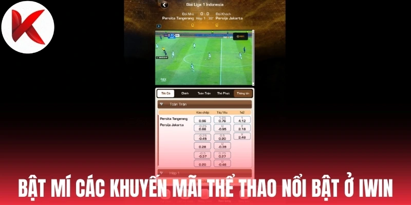 Bật mí các khuyến mãi thể thao nổi bật ở Iwin