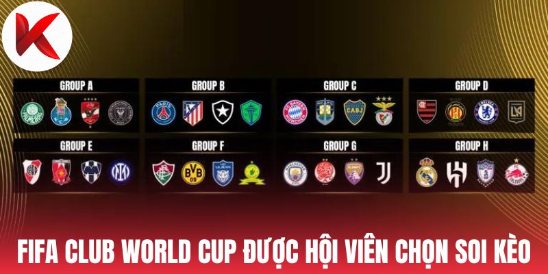 Fifa Club World Cup được hội viên chọn soi kèo
