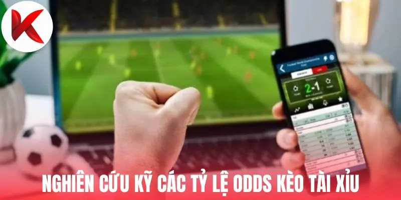 Nghiên cứu kỹ các tỷ lệ odds kèo tài xỉu