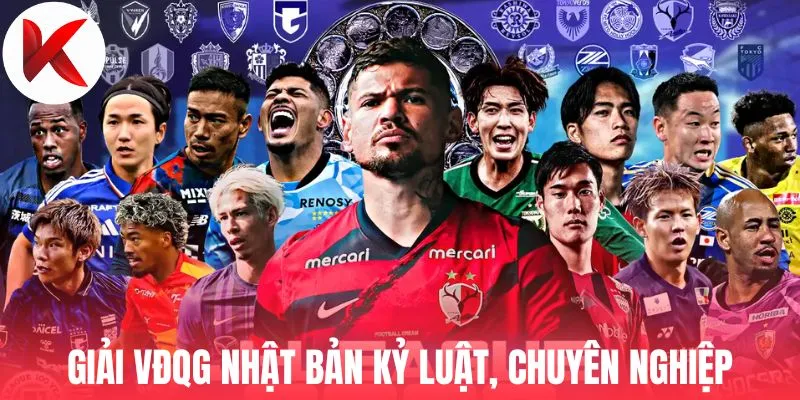 Giải VĐQG Nhật Bản kỷ luật, chuyên nghiệp