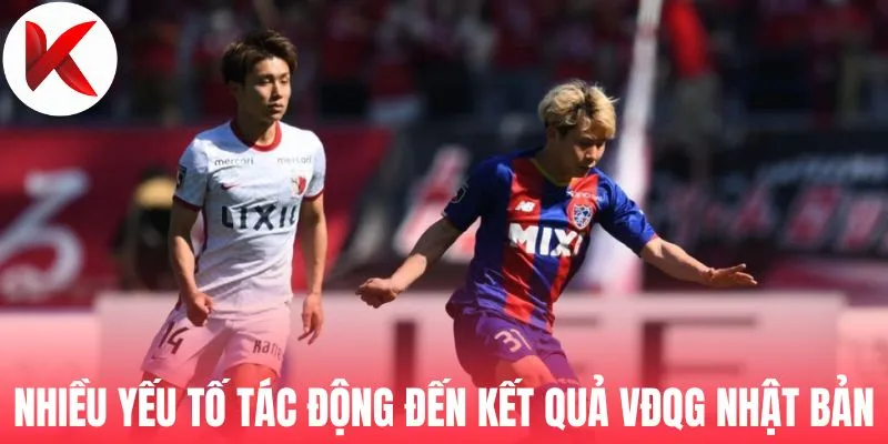 Nhiều yếu tố tác động đến kết quả VĐQG Nhật Bản