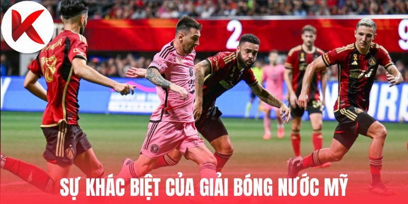 Sự khác biệt của giải bóng nước Mỹ